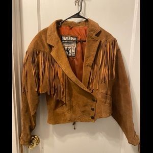 Genuine suede jacket